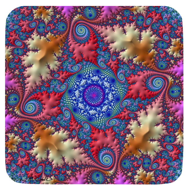 (image for) Red Brown Leaves Fractal